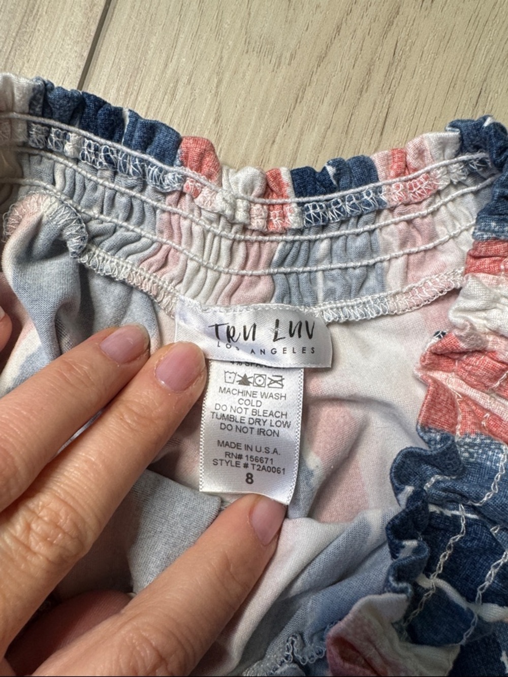 Matching striped set - Picture 4 of 5